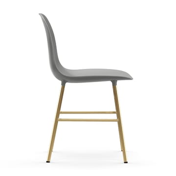 Form tuoli messinkijalat - Harmaa - Normann Copenhagen