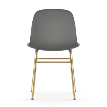 Form tuoli messinkijalat - Harmaa - Normann Copenhagen