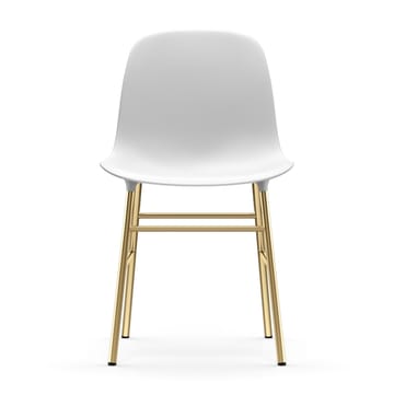 Form tuoli messinkijalat - Valkoinen - Normann Copenhagen