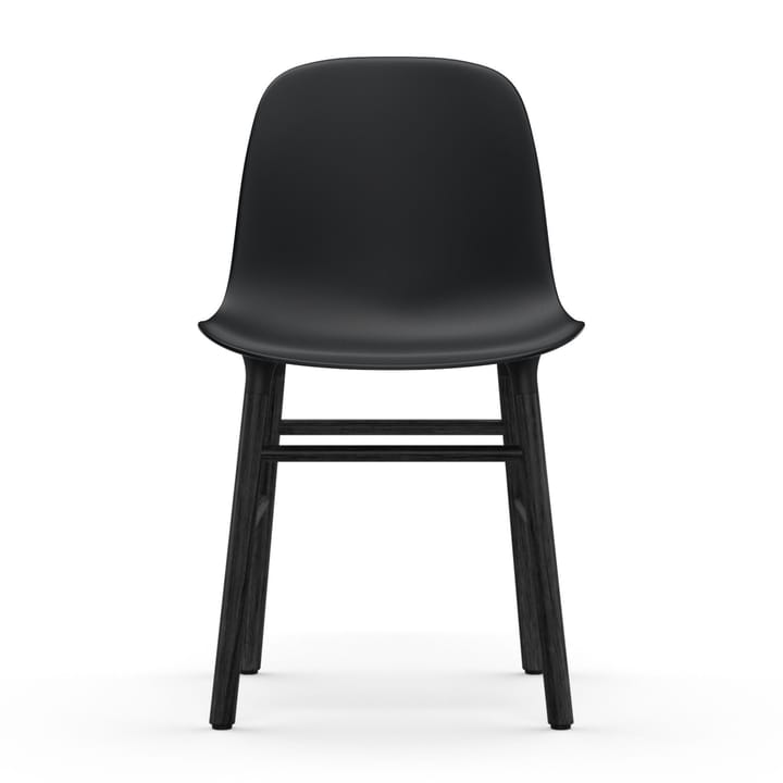 Form tuoli mustat jalat, Musta Normann Copenhagen