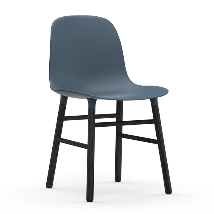 Form tuoli mustat jalat, Sininen Normann Copenhagen