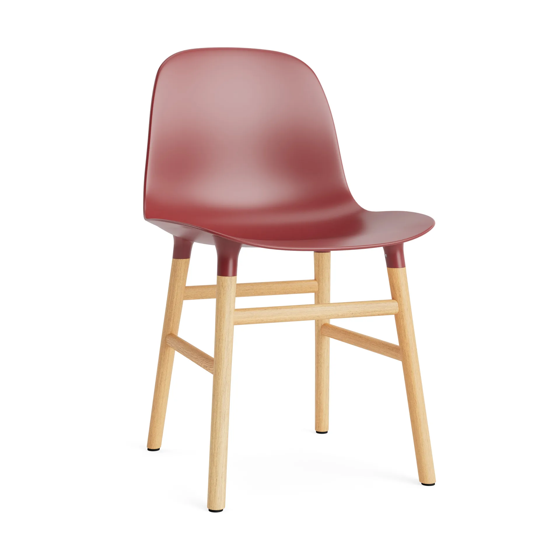 Form tuoli, Red, tammijalat Normann Copenhagen