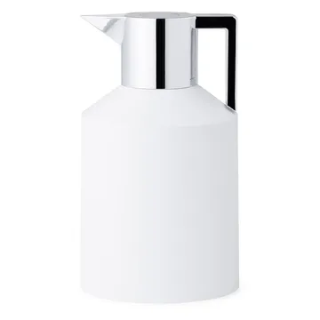 Geo termoskannu 1,5 l - Valkoinen-hopea - Normann Copenhagen