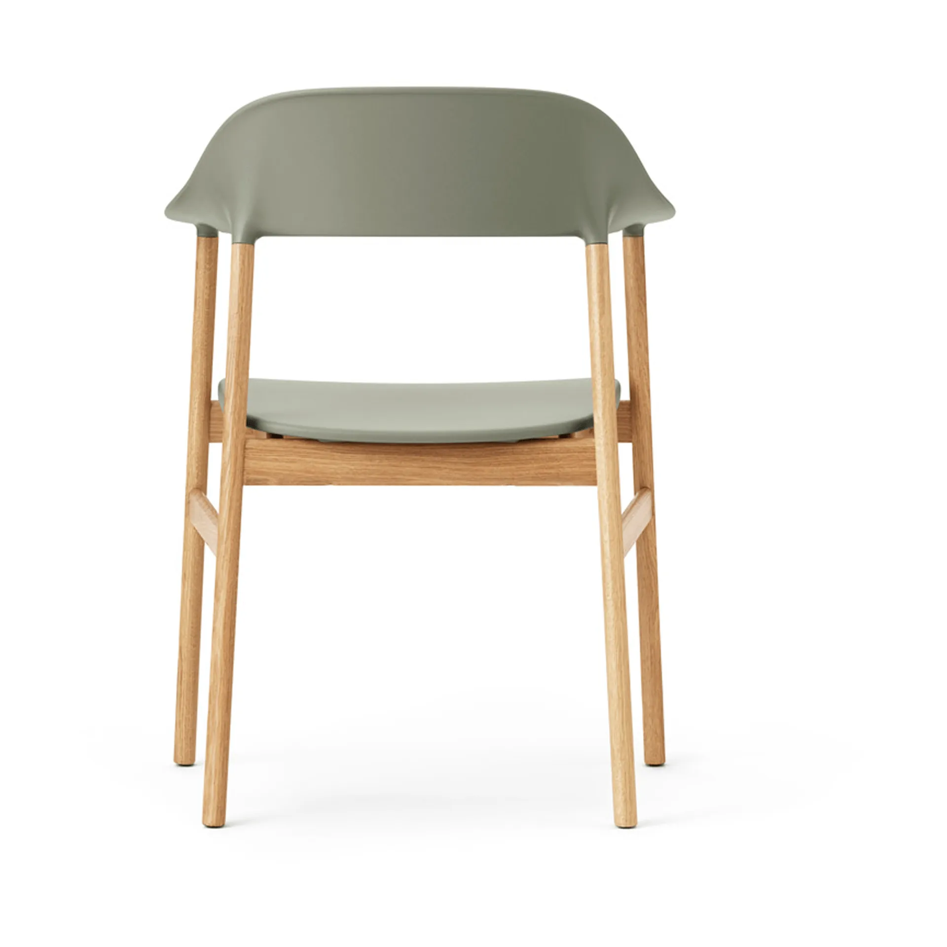 Herit käsinojatuoli tammi, Dusty Green Normann Copenhagen