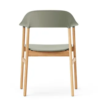 Herit käsinojatuoli tammi - Dusty Green - Normann Copenhagen