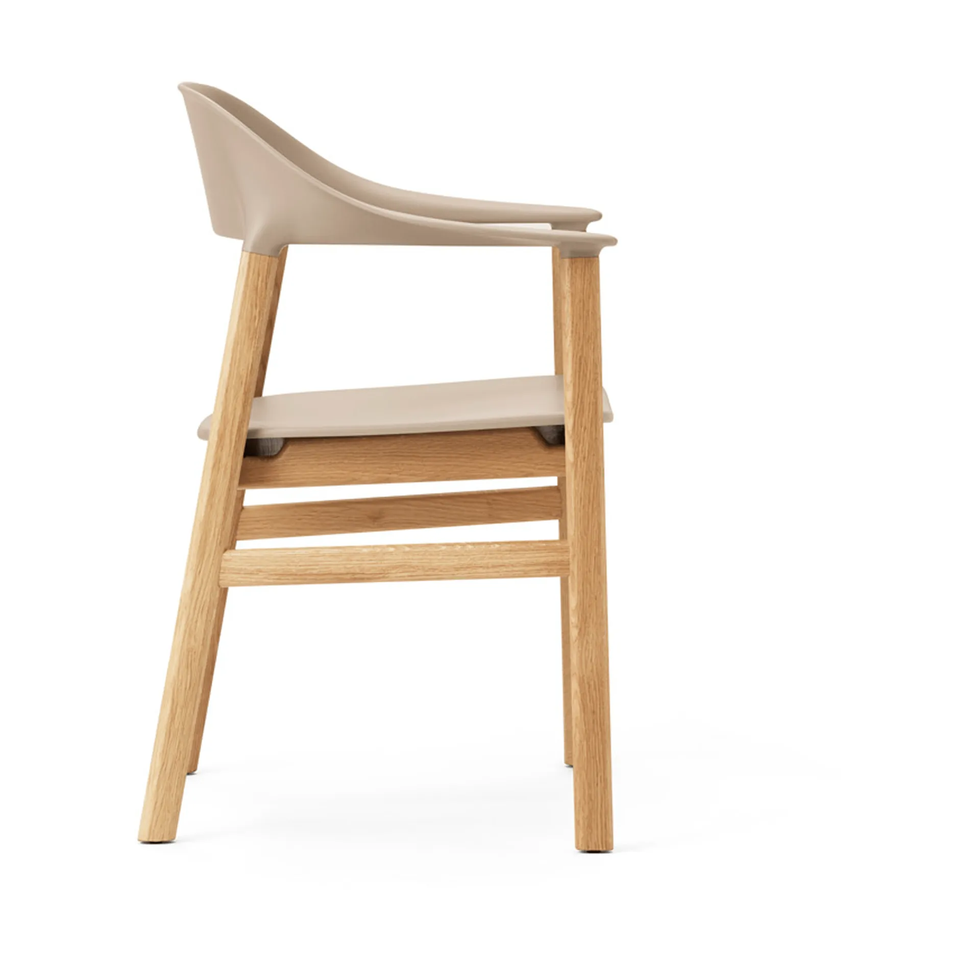 Herit käsinojatuoli tammi, Hiekka Normann Copenhagen