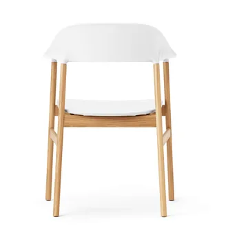 Herit käsinojatuoli tammi - Valkoinen - Normann Copenhagen