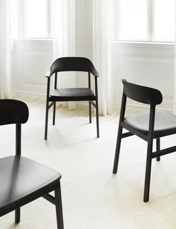 Herit käsinojatuoli tammi - Valkoinen - Normann Copenhagen