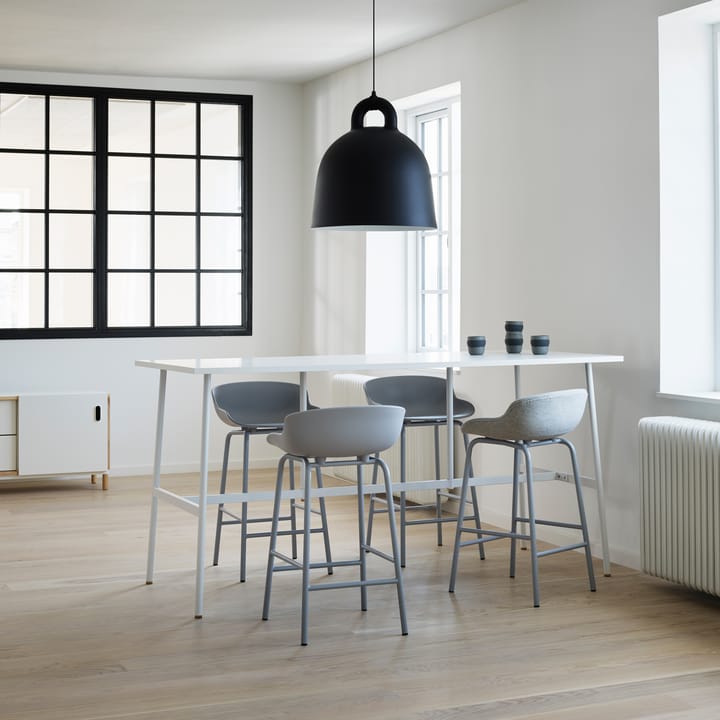 Hyg baarituoli metallijalat 65 cm, Harmaa Normann Copenhagen