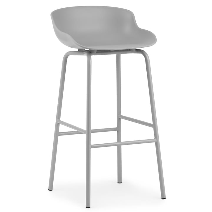 Hyg baarituoli metallijalat 75 cm - Harmaa - Normann Copenhagen