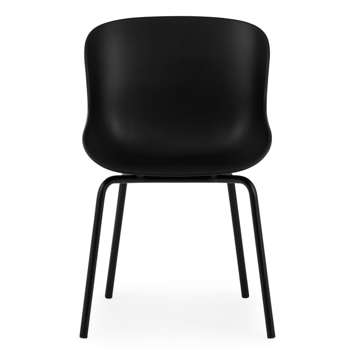 Hyg tuoli metallijalat, Musta Normann Copenhagen