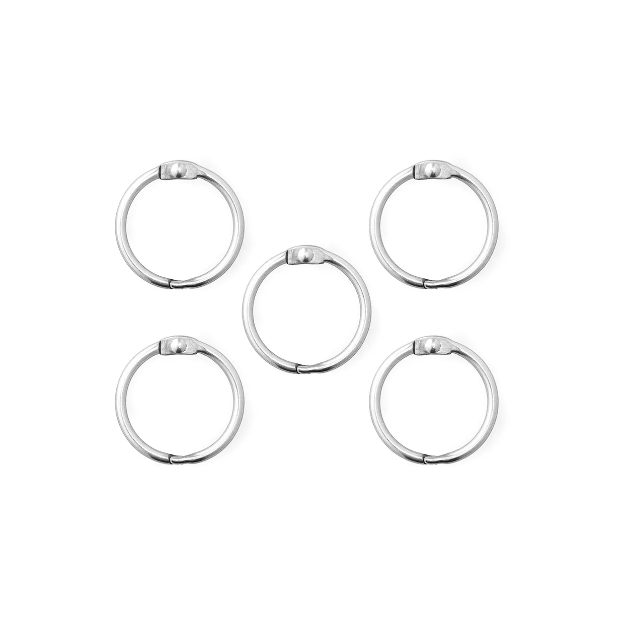 Normann Copenhagen Köysikiinnike 5-pack Ruostumaton teräs