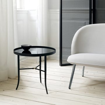 Lug pöytä Ø 50 cm - Musta - Normann Copenhagen