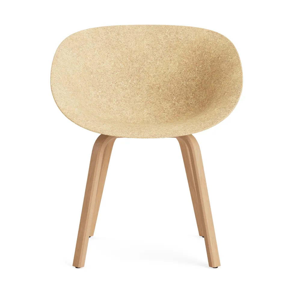 Mat Armchair käsinojatuoli, Hemp-beech Normann Copenhagen
