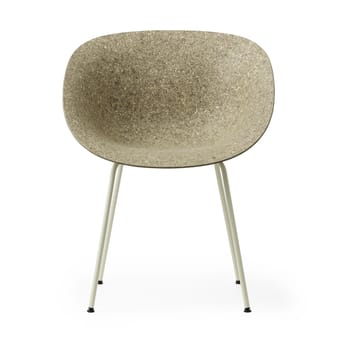 Mat Armchair käsinojatuoli - Seaweed-cream steel - Normann Copenhagen