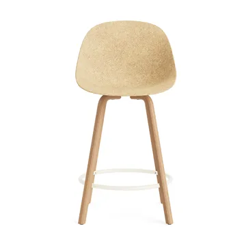 Mat Bar Chair baarituoli 65 cm - Hemp-beech-cream steel - Normann Copenhagen