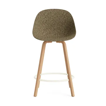 Mat Bar Chair baarituoli 65 cm - Seaweed-beech-cream steel - Normann Copenhagen