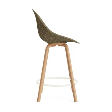 Mat Bar Chair baarituoli 65 cm - Seaweed-beech-cream steel - Normann Copenhagen
