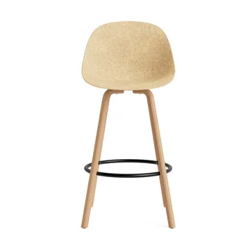 Mat Bar Chair baarituoli 75 cm - Hemp-beech-black steel - Normann Copenhagen