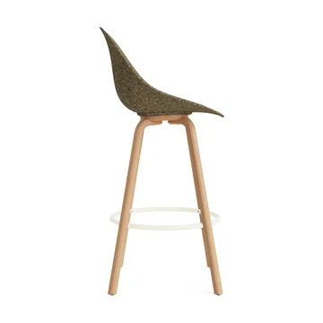 Mat Bar Chair baarituoli 75 cm - Seaweed-beech-cream steel - Normann Copenhagen