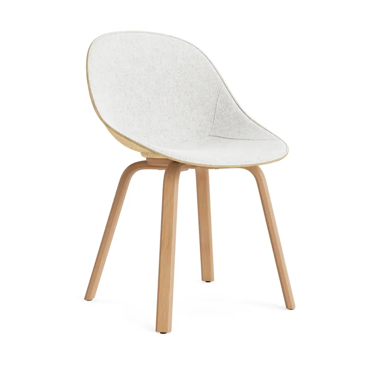 Mat Chair tuoli etuverhoiltu - Hallingdal 110-hemp-beech - Normann Copenhagen