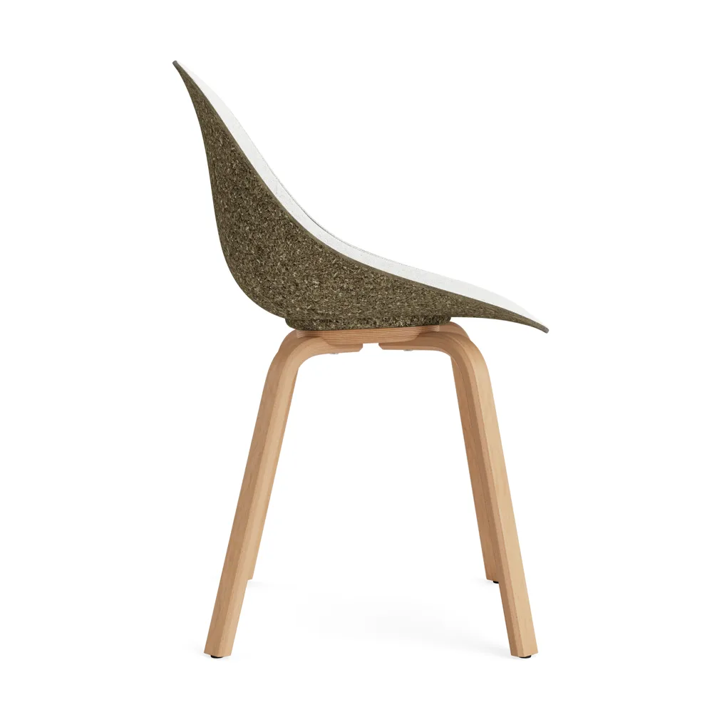 Mat Chair tuoli etuverhoiltu, Hallingdal 110-seaweed-beech Normann Copenhagen