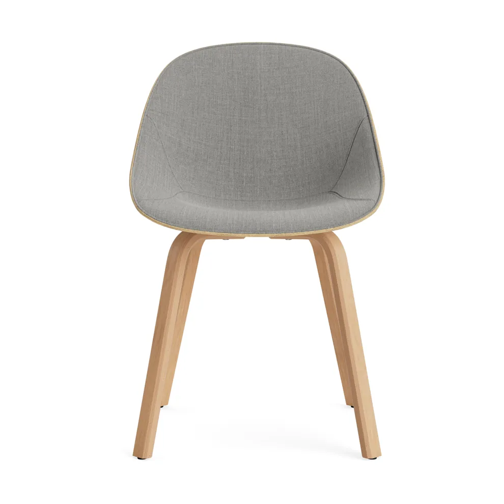Mat Chair tuoli etuverhoiltu, Remix 133-hemp-beech Normann Copenhagen