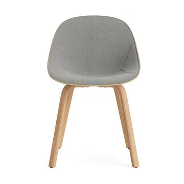 Mat Chair tuoli etuverhoiltu - Remix 133-hemp-beech - Normann Copenhagen
