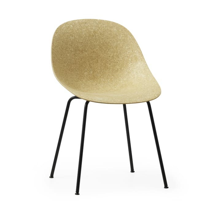 Mat Chair tuoli, Hemp-black steel Normann Copenhagen