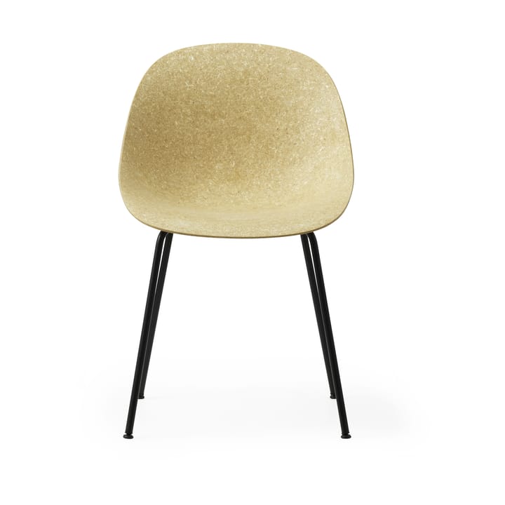 Mat Chair tuoli, Hemp-black steel Normann Copenhagen