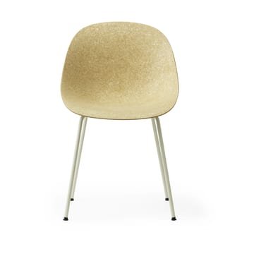 Mat Chair tuoli - Hemp-cream steel - Normann Copenhagen