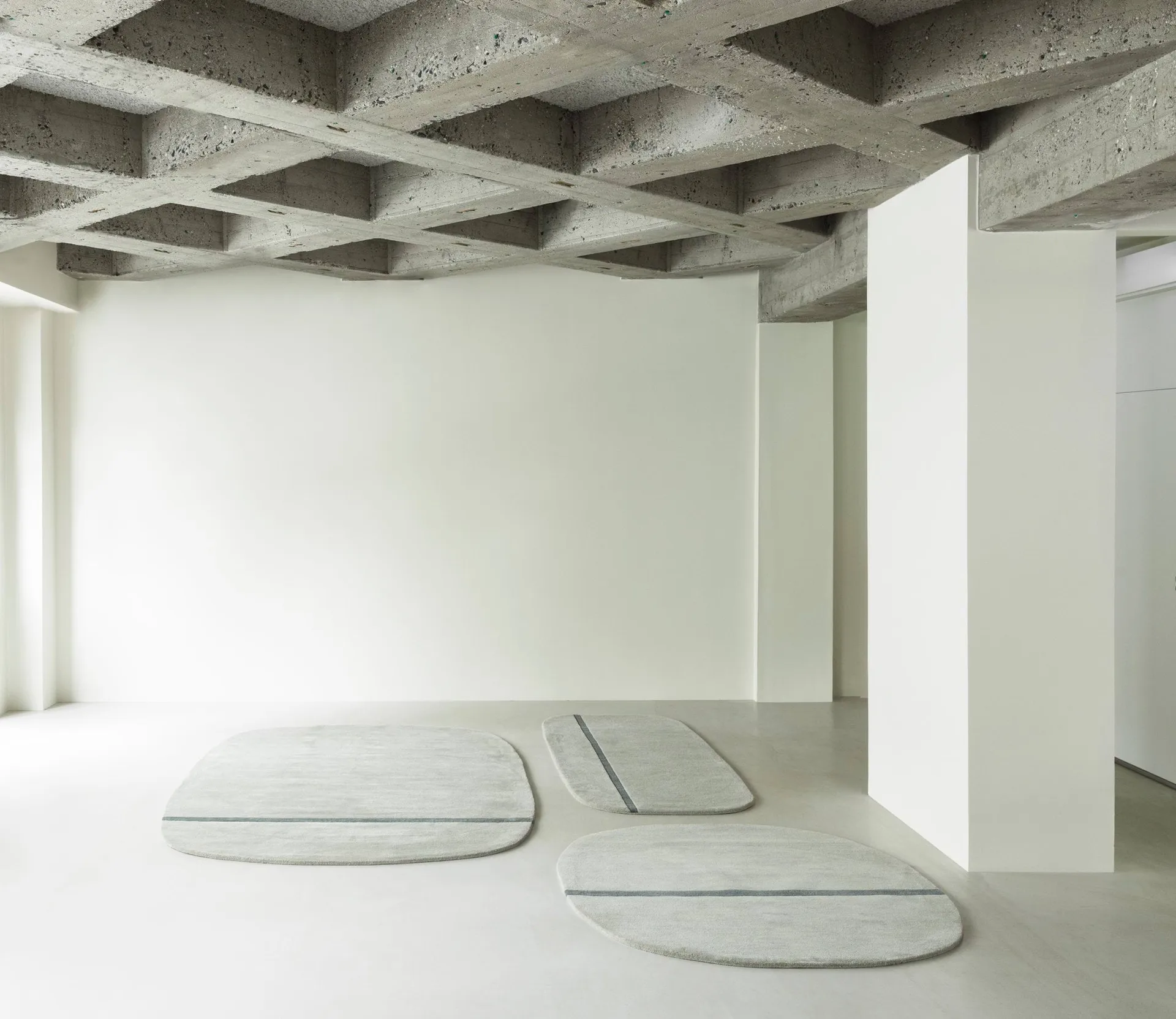 Oona matto 90x200 cm, harmaa Normann Copenhagen