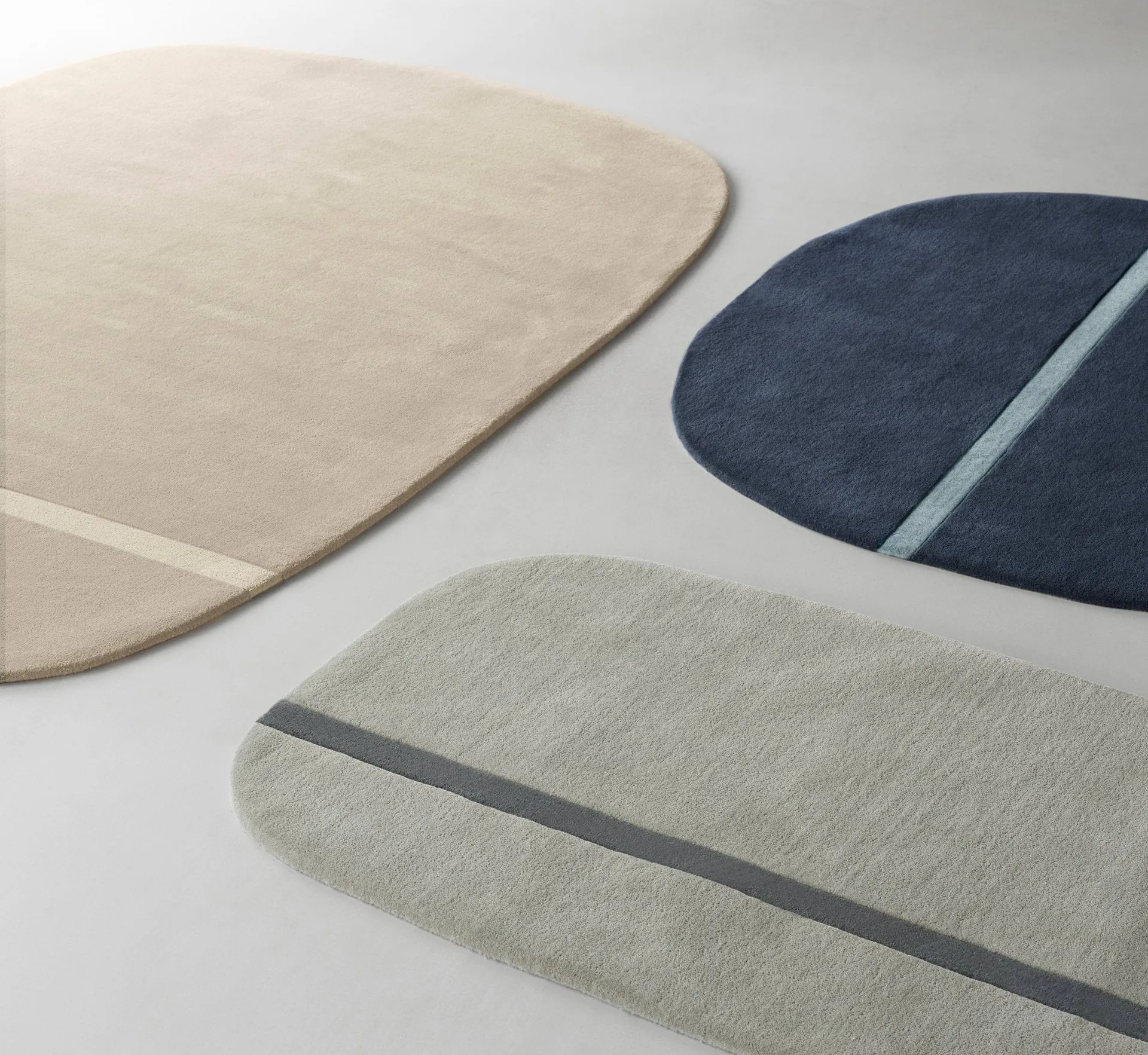 Oona matto 90x200 cm, harmaa Normann Copenhagen