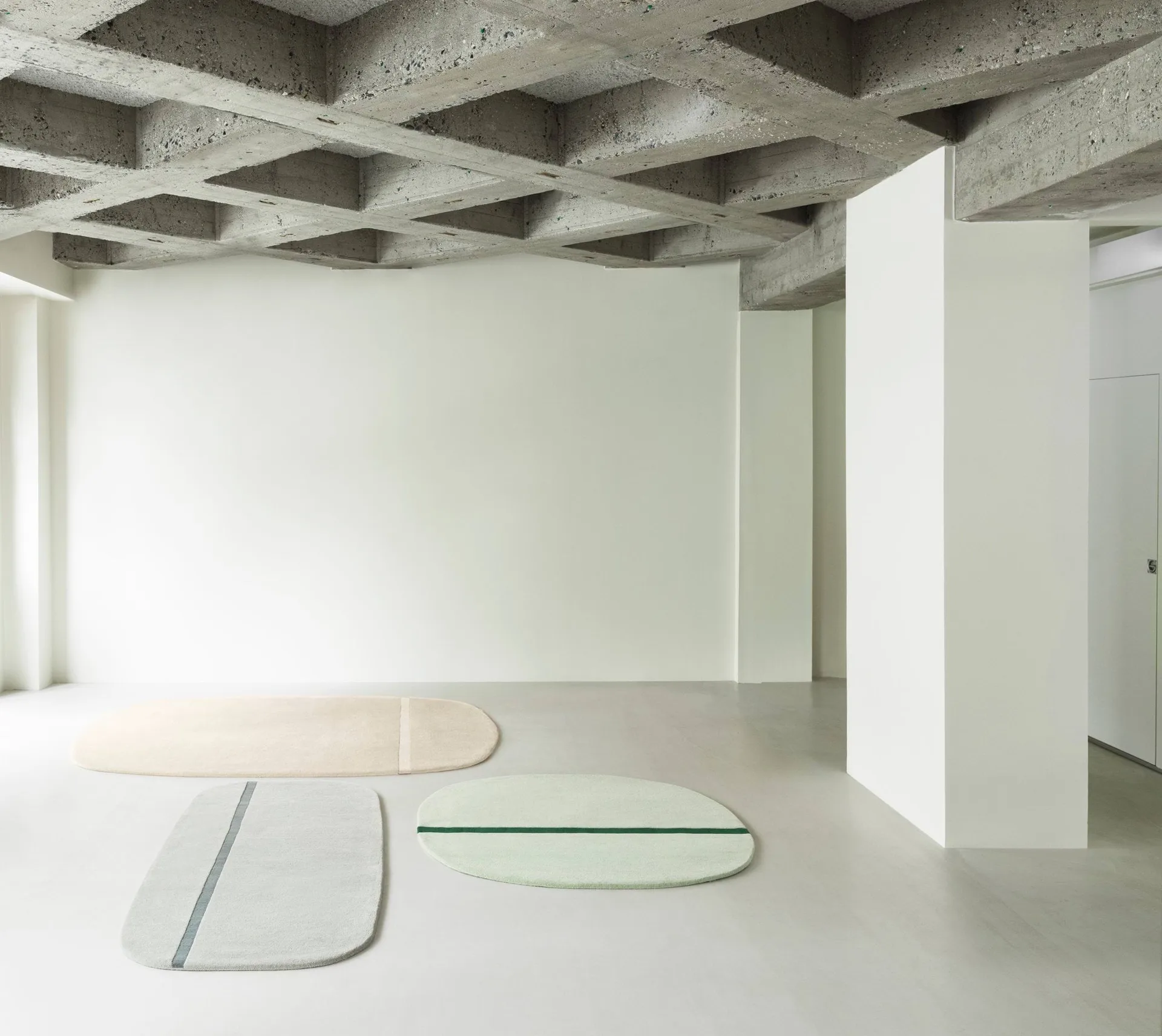 Oona matto 90x200 cm, harmaa Normann Copenhagen