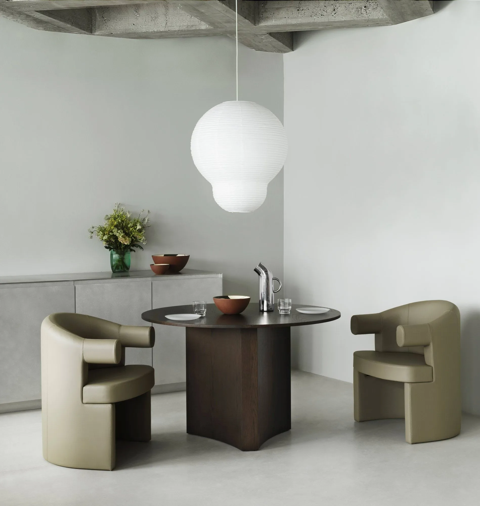 Puff Bulb -valaisin 60 x 75 cm, Valkoinen Normann Copenhagen
