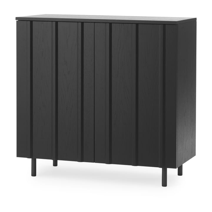 Rib kaappi 96 x 98,5 cm, Soft Black Normann Copenhagen