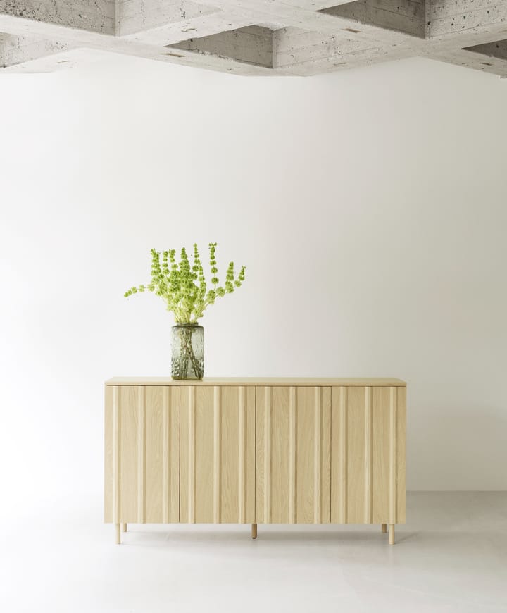 Rib sivupöytä 45 x 159 cm, Oak Normann Copenhagen