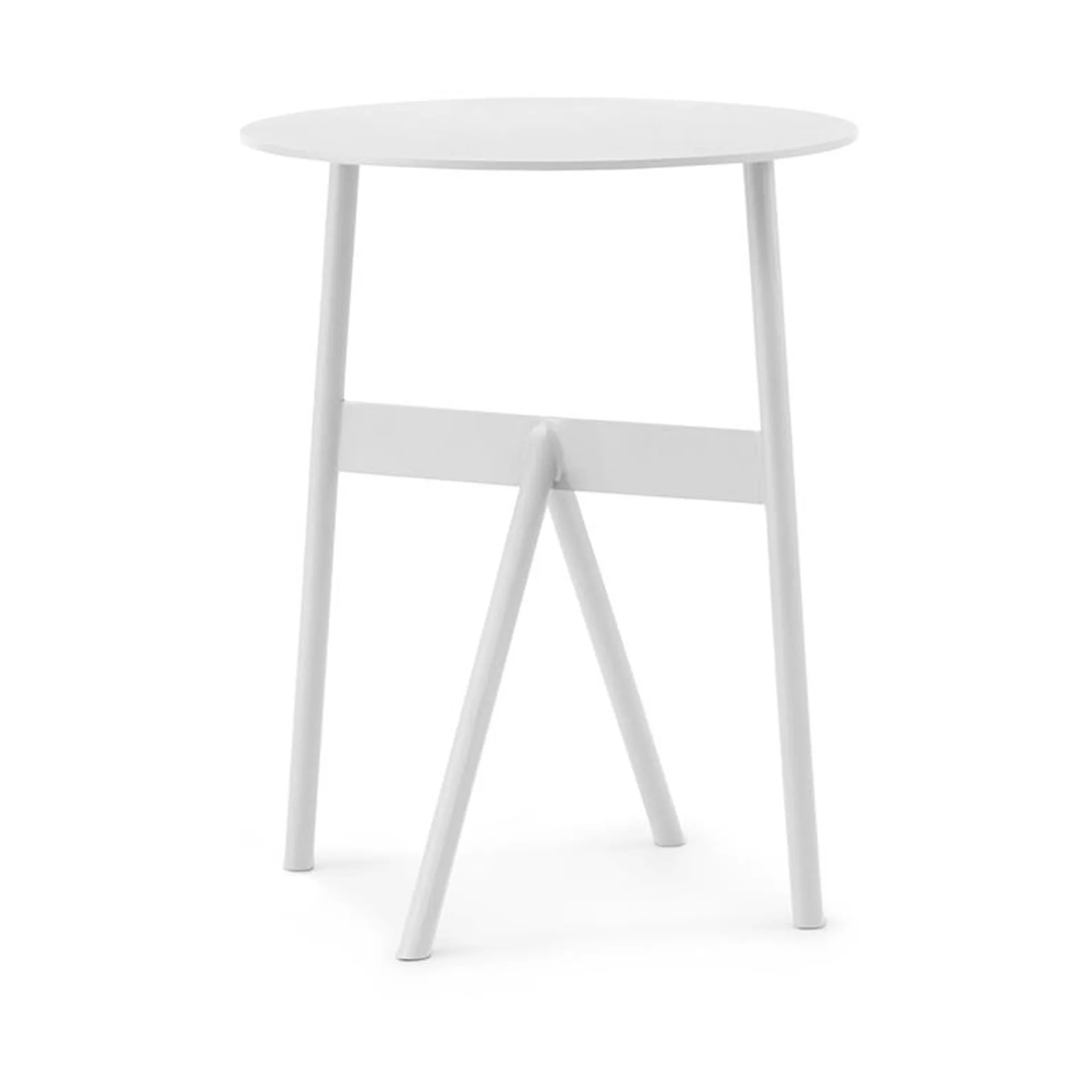 Stock Table sivupöytä Ø37 cm K:46 cm, Valkoinen Normann Copenhagen