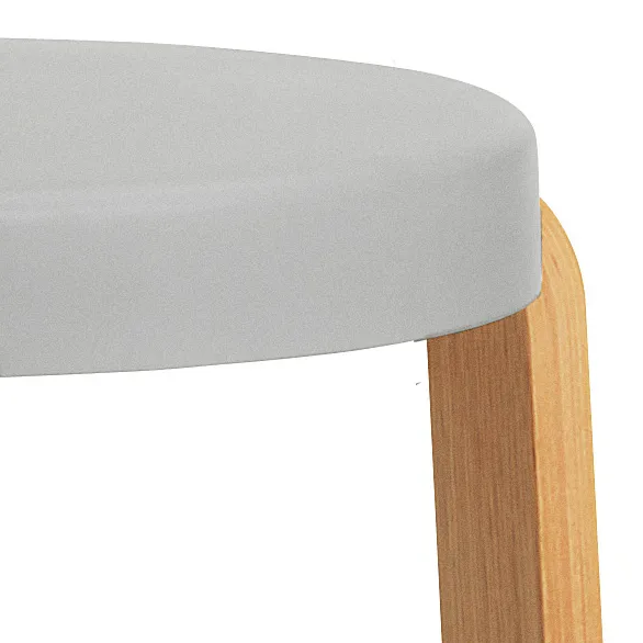 Tap pyöreä jakkara, Harmaa-tammi, Ø41x43 cm Normann Copenhagen
