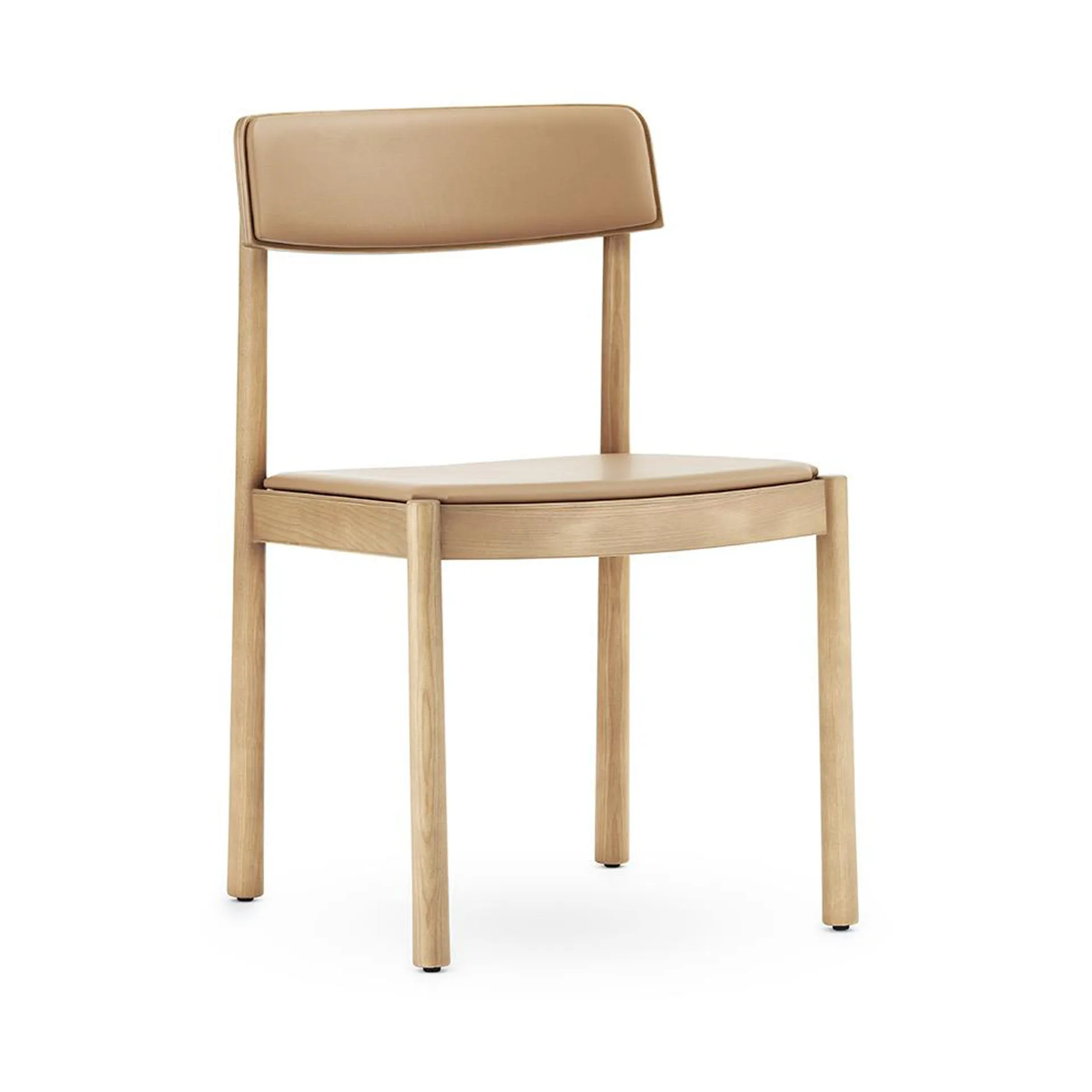 Timb tuoli tyynyllä, Tan/ Ultra Leather - Kameli Normann Copenhagen