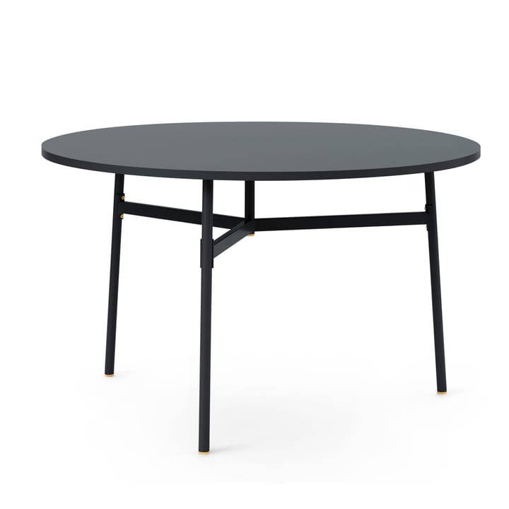 Union ruokapöytä Ø 120 cm - Musta - Normann Copenhagen