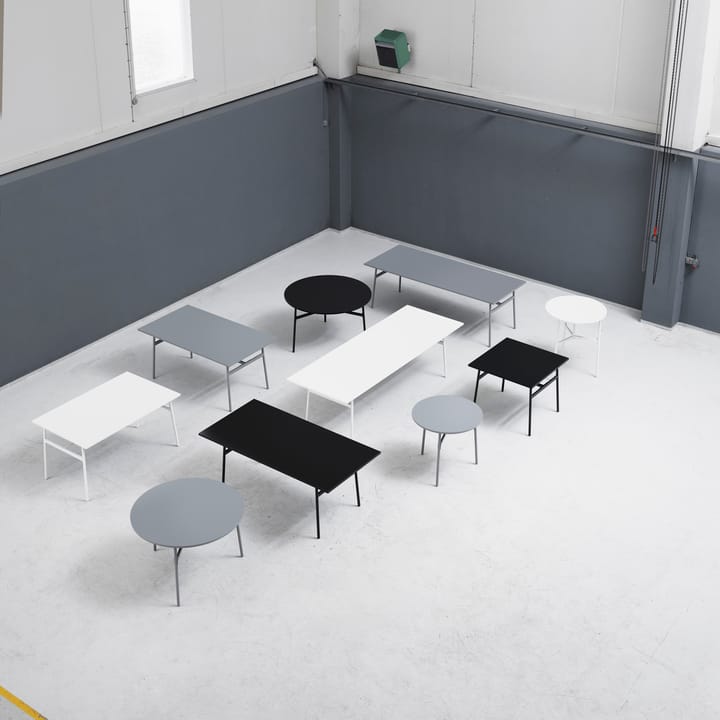 Union ruokapöytä 90 x 140 cm, Harmaa Normann Copenhagen