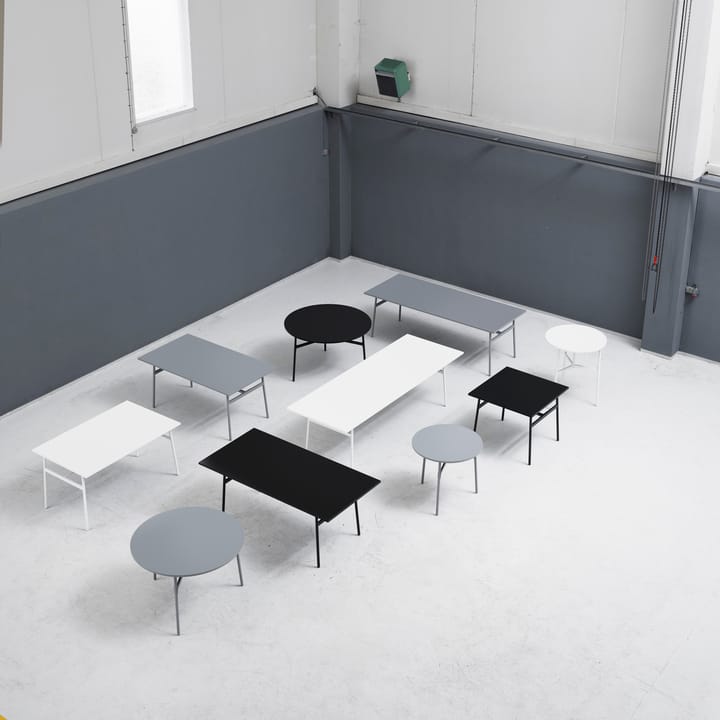 Union ruokapöytä 90 x 140 cm, Valkoinen Normann Copenhagen