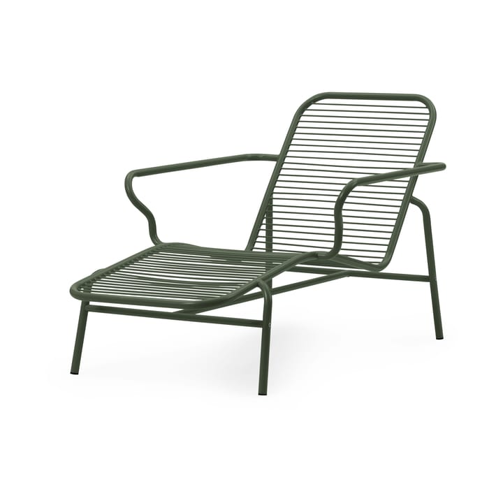 Vig Chaise Lounge aurinkotuoli - Vihreä - Normann Copenhagen