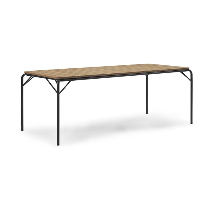 Vig Robinia ruokapöytä 90x200 cm - Black - Normann Copenhagen