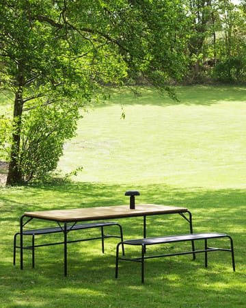 Vig Robinia ruokapöytä 90x200 cm - Black - Normann Copenhagen