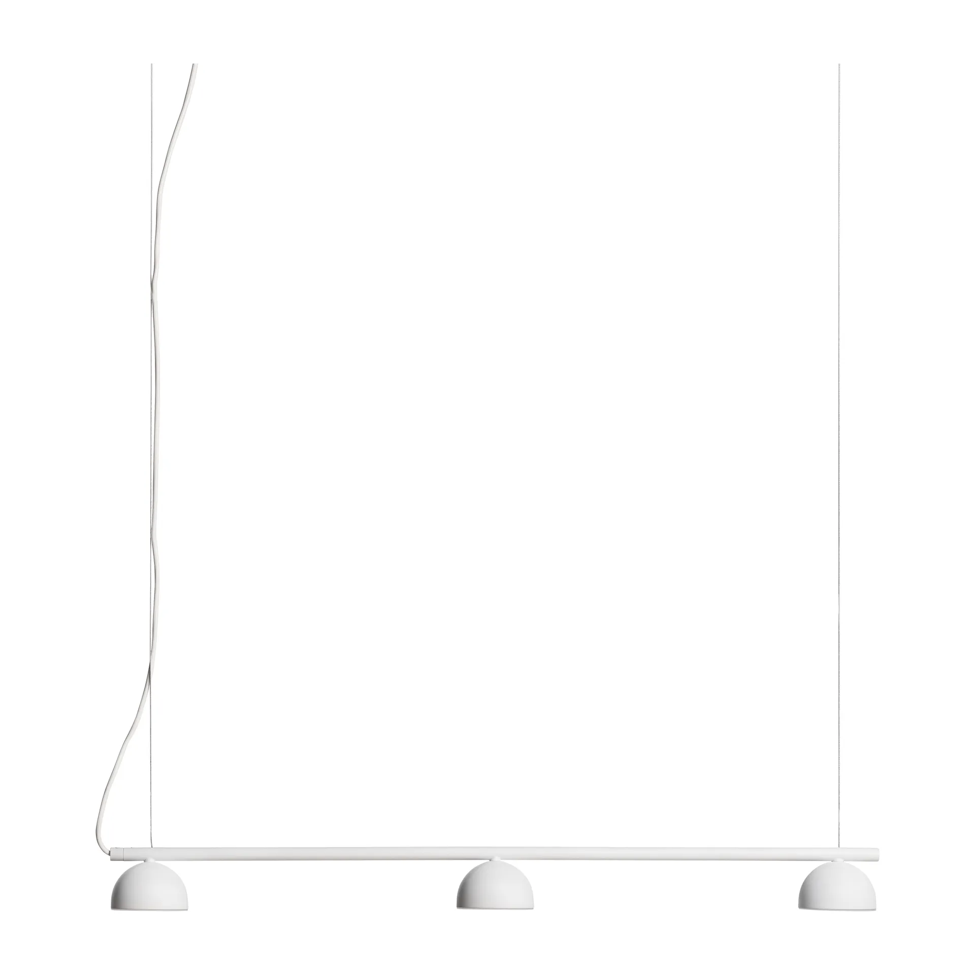 Blush Rail 3 -kattovalaisin, Mattavalkoinen Northern