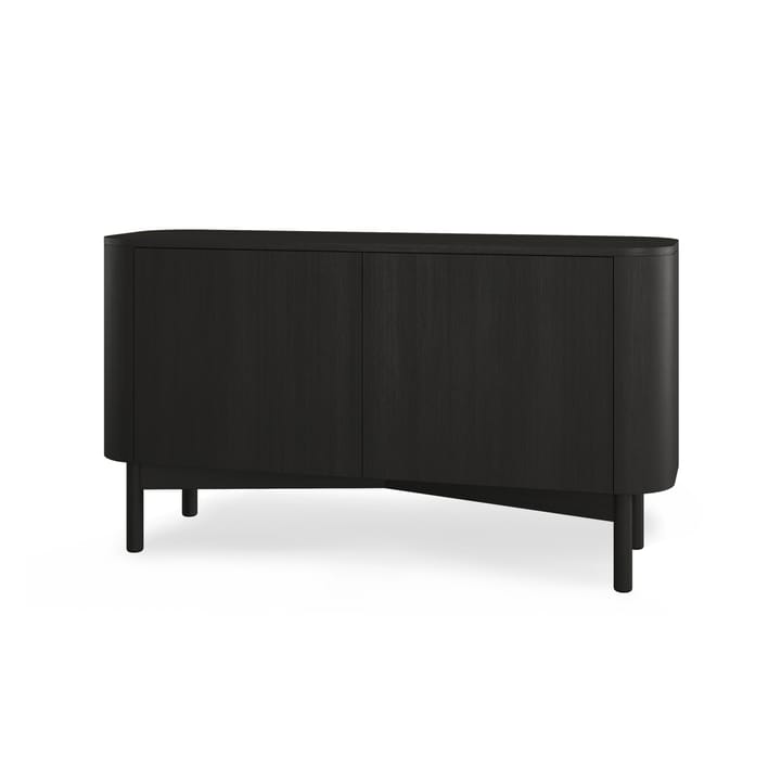Loud long sivupöytä 146 cm - Black painted oak - Northern