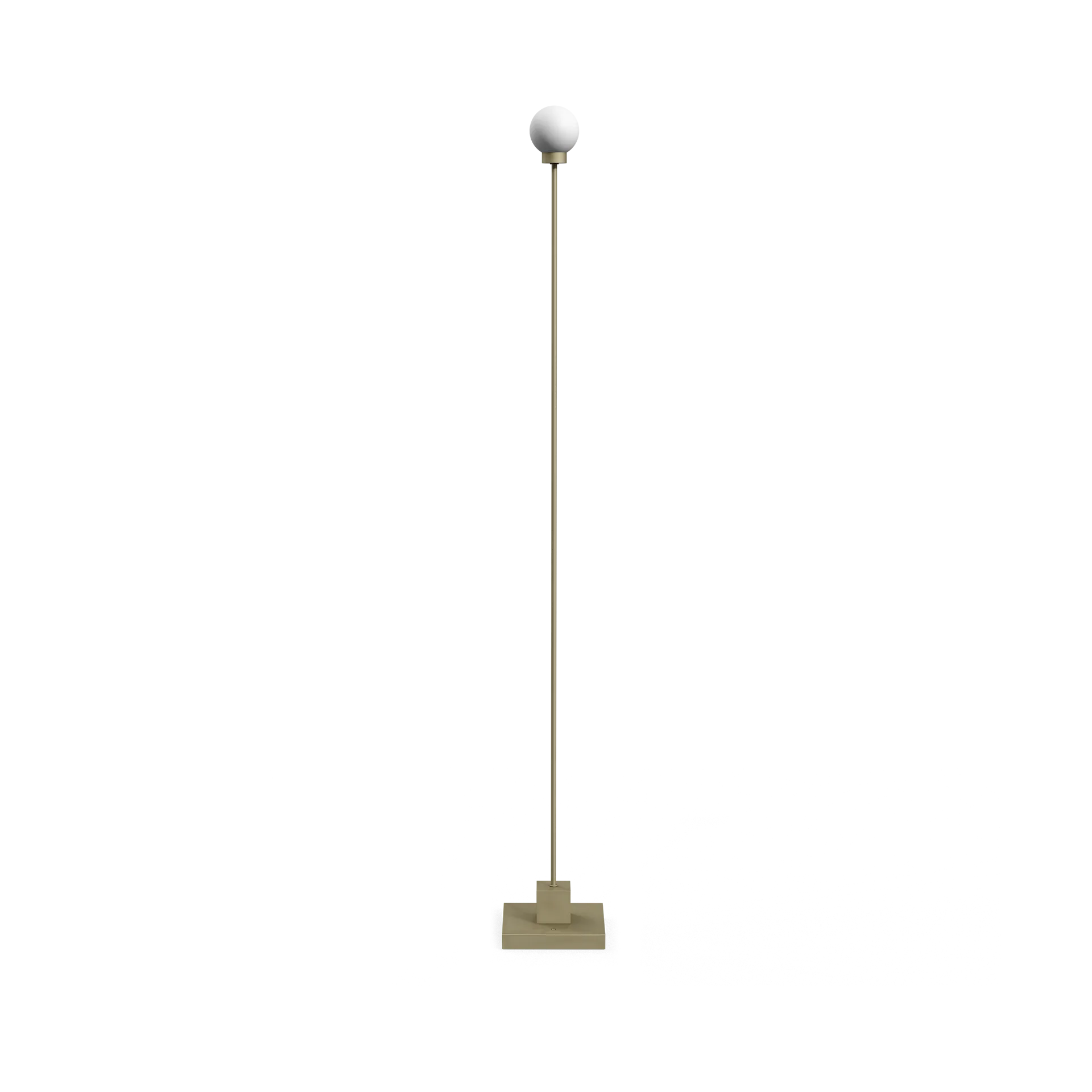 Snowball kannettava lattiavalaisin 122 cm, Harmaa beige Northern