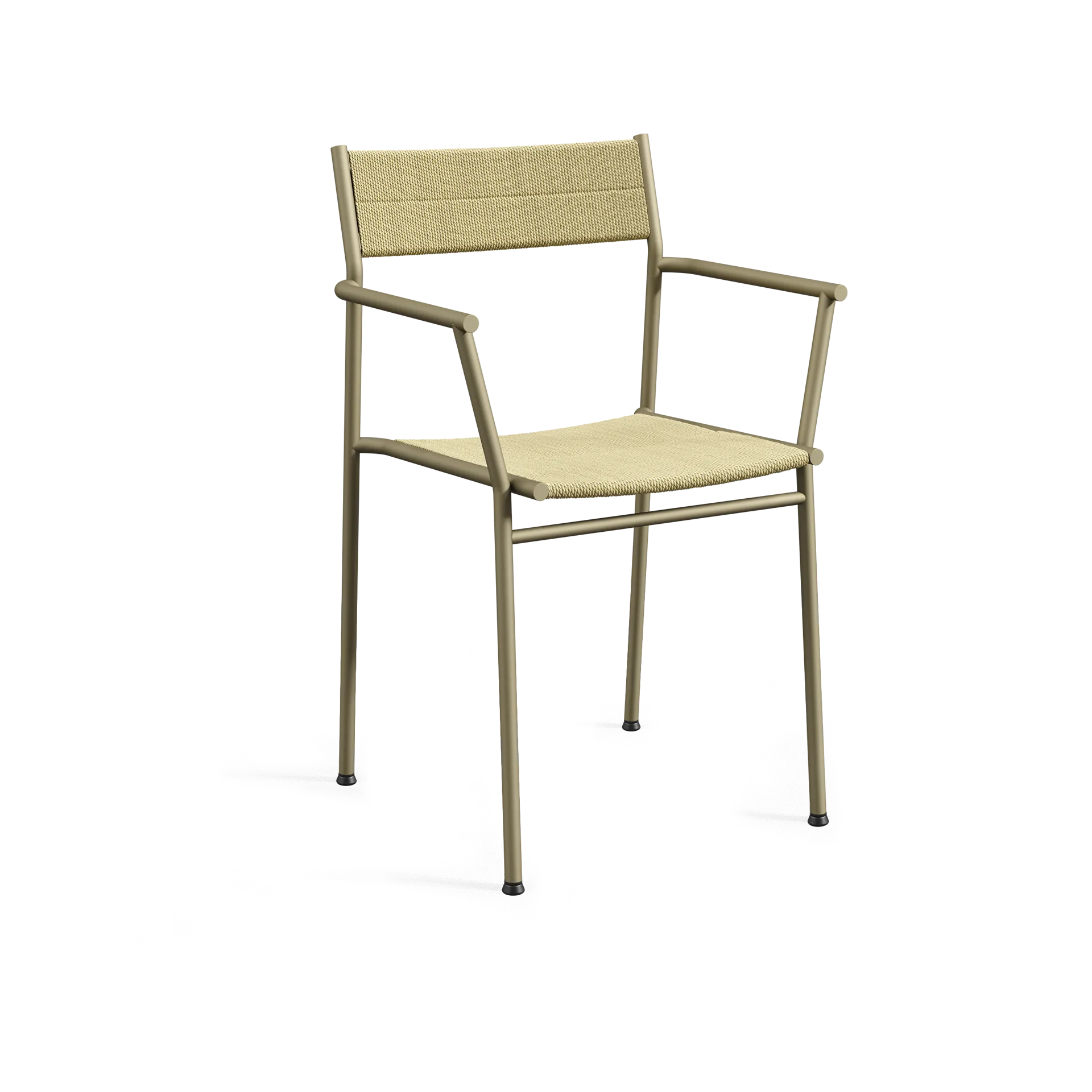 Vev käsinojatuoli, Harmaa beige natural rope Northern